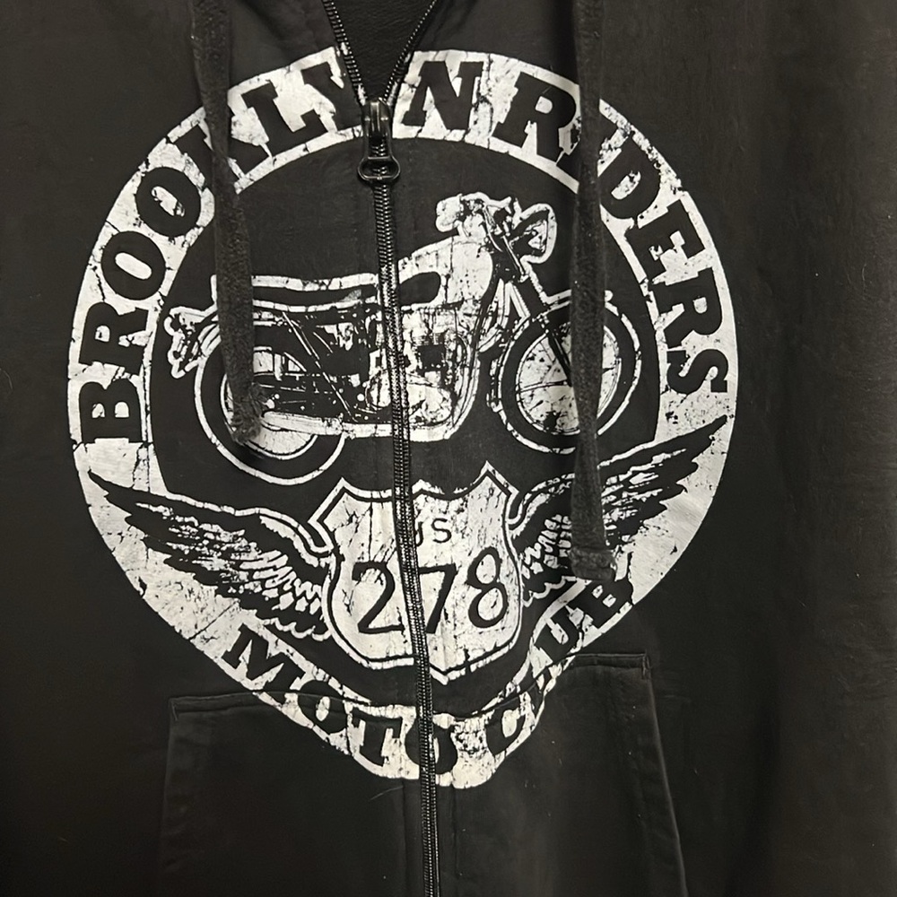 Brooklyn Riders full zip hoodie - Picture 2 of 4